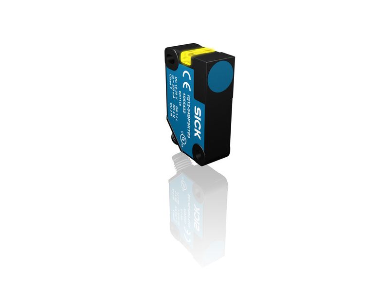 Kompakte Bauform mit Best-in-class-Performance bietet der IQ12: Der Sensor bietet einen auf 8 mm erhöhten Schaltabstand und zeigt, was derzeit technisch möglich ist. (Bild: Sick)