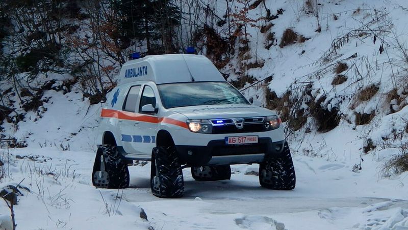 Fast wie ein Hardcore-Offroader: Der Dacia Duster 4x4 kommt fast überall durch. (Bild: Dacia)