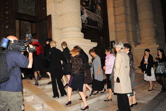 Ankunft am Naturhistorischen Museum. (Archiv: Vogel Business Media)