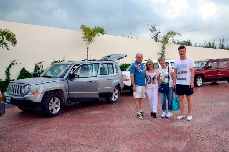 Doch auch im warmen Süden Mexikos gab es jede Menge spannende Aktivitäten, unter anderem eine Jeeptour. (Mauritz)