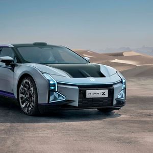 Human Horizons hat den Hiphi Z vorgestellt. Das Auto ist die Idee des Herstellers zur Zukunft der Mobilität.(Bild:  Human Horizons)