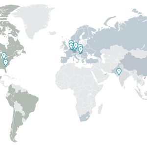 Weltweite Standorte von Schaeffler Special Machinery.(Bild:  Schaeffler)