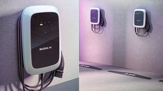 Die Wallbox-Förderung startet am Dienstag, 24. November. Aber nicht alle Produkte sind förderfähig, speziell bei den Wallboxen des Volkswagenkonzerns empfielt sich ein Blick in die KfW-Liste. (Skoda)