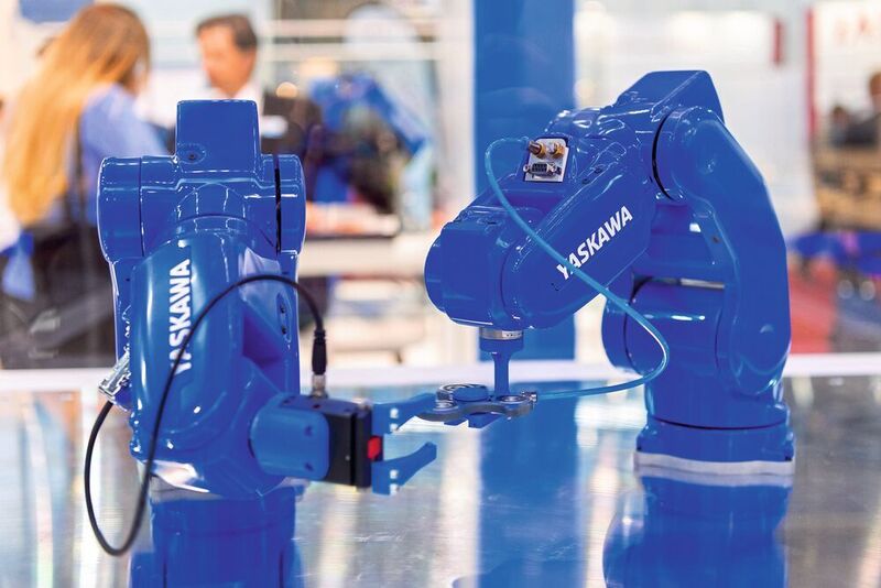Parmi les fournisseurs de solutions à bras robotisé se trouve notamment Yaskawa Europe GmbH (halle 7, stand 7205). (Motek)