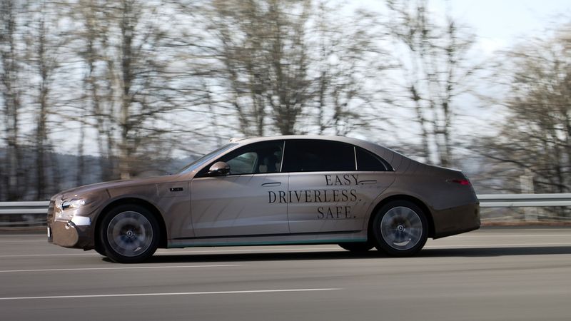 Für seine automatisierten Fahrsysteme (Level 4) setzt Mercedes weiterhin auf Nvidia.(Bild:  Mercedes-Benz AG)
