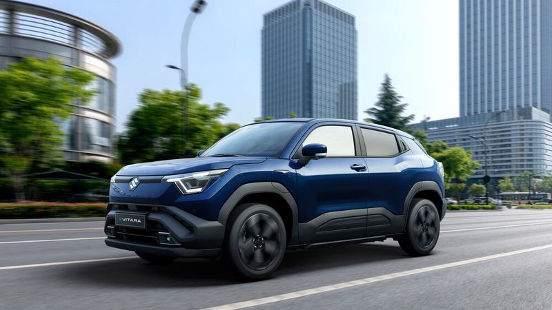 Der neue Suzuki E-Vitara steht auf der konzerneigenen Heartect-E-Plattform für Fahrzeuge im B-Segment und ist mit 1.700 Kilogramm Leergewicht vergleichsweise leicht. (Bild: Suzuki/Yang Xia)