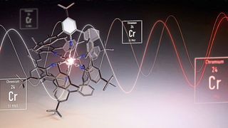 Modernste Chrom-Verbindungen haben Potenzial für Leuchtstoffe und Katalysatoren. (Bild: Universität Basel, Jo Richers)