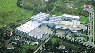 Torschluss für den einstigen Börsenstar Lintec in Taucha. (Archiv: Vogel Business Media)