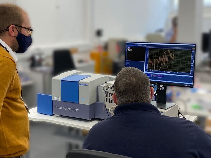 The first UK installation of Horiba’s Fluorolog-QM modular research-grade fluorescence spectrometer, the world’s highest-performance fluorescence analyser, at Northumbria University.  (Horiba)