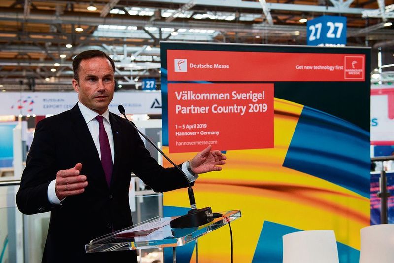 Dr. Jochen Köckler, Vorsitzender des Vorstands der Deutschen Messe AG: „Auch im Zeitalter von Industrie 4.0 steht der Mensch im Mittelpunkt.“ (Deutsche Messe AG)