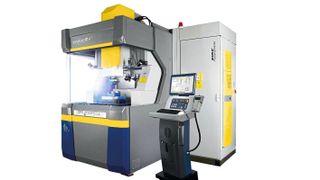 Mit der neuen Senkerodiermaschine Eagle G5 Precision von OPS-Ingersoll beginnt laut Hersteller eine neue Ära in der Funkenerosion. Die Maschine bringe präzise Resultate in besonderer Feinheit bei geringstem Verschleiß der Elektrode. Halle 7 Stand B53.  (OPS-Ingersoll)