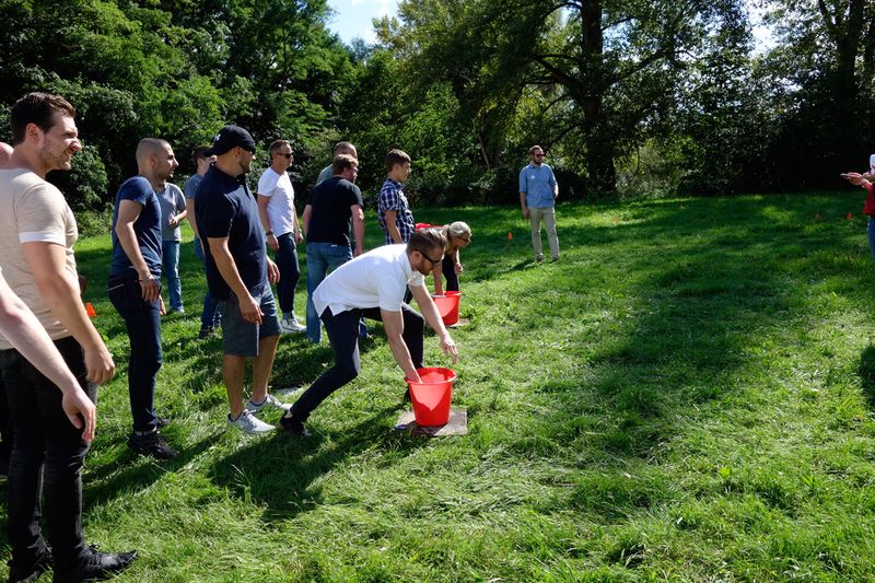 Wasserlauf, ready, steady, go! (Bild: IT-BUSINESS)