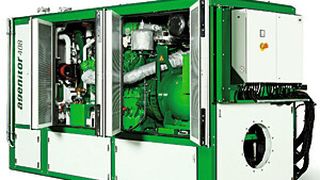 Das BHKW-Modul Agenitor 408 von 2G Energy mit einer elektrischen Leistung von 360 kW weist mit seinem elektrischen Wirkungsgrad von 42,5 % eine hohe Effizienz auf. (Bild: 2G Energy)