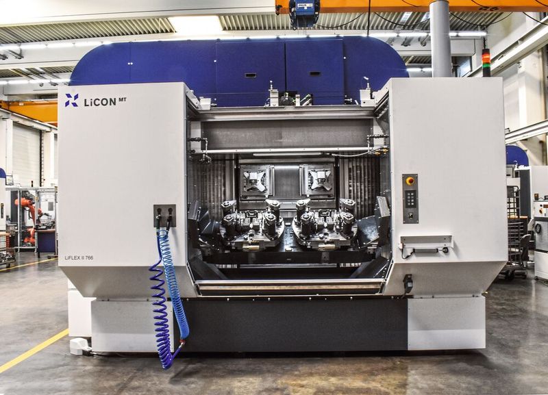 Das Doppelspindel-Bearbeitungszentrum Li Flex II 766 i DL B2 von Licon. (Bild: Licon)