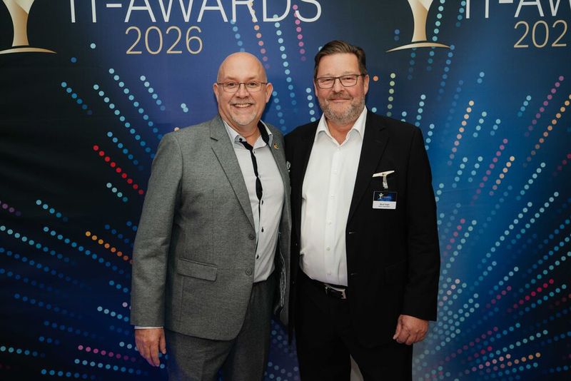 Christian Pausch von Siemens (l.) und Murat Turgut von NorthC Deutschland. (Bild: Manuel Emme Fotografie)