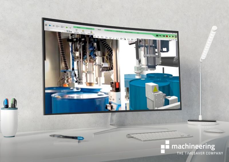 Erst vor kurzer Zeit hat Machineering das neueste Release iPhysics 3.0 Pro vorgestellt. Die darin enthaltenen Neuerungen rund um die Roboteranwendungen und auch das kollaborative Arbeiten mit VR + AR-Systemen werden auf der Automatica gezeigt. (Bild: Machineering)
