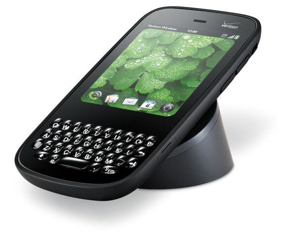 Auch vom Pixi gab es eine Plus-Version (mit WLAN), hier mit dem drahtlosen Lademechanismus, genannt „Touchstone“. (Bild: HP)
