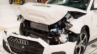 Der Audi A1 holte in der aktuellen NCAP-Crashtestrunde fünf Sterne. (Euro-NCAP)