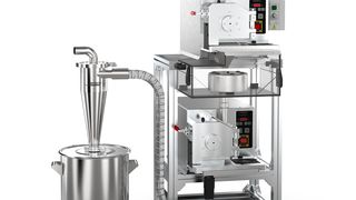 P-19 large_P-19_high-performance cyclone separator_without exhaust system.jpg (Fritsch GmbH - Mahlen und Messen)