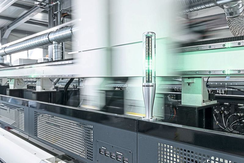 Automatischer Werkstücktransport durch den Portallader. (DMG Mori)