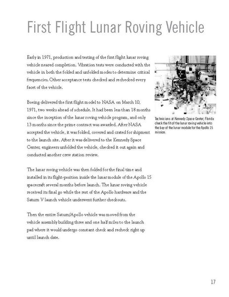 Die Geschichte des Lunar Roving Vehicles (Bild: NASA)