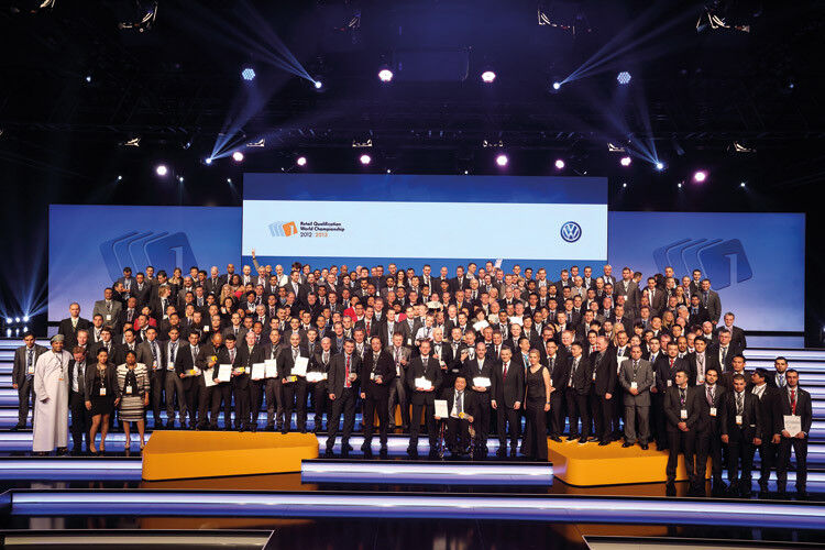 Insgesamt nahmen 300 Teilnehmer aus 80 Ländern teil. (Foto: Volkswagen)