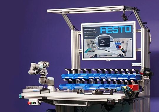 Auch der Automatisierungsspezialist Festo bleibt von der mauen Wirtschafstentwicklung erneut nicht verschont. 2024 wurde wieder weniger umgesetzt als noch ein Jahr zuvor – und da herrschte bereits ein Minus.(Bild:  Festo)