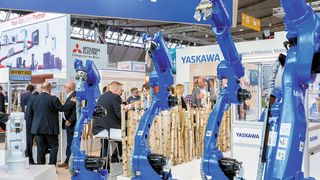 Jede Menge Robotik gibt es auf der Motek zu sehen. (Schall/Motek)