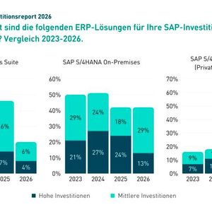 Die Relevanz von ERP-Lösungen für SAP-Investitionen.(Bild:  DSAG)