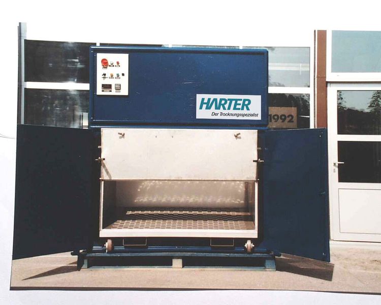 Der erste Harter-Schlammtrockner aus dem Jahr 1992 (Bild: Harter)