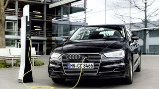 Die Anzahl der E-Autos auf Deutschlands Straßen stieg im vergangenen Jahr.  (Audi)