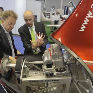 Der  Cavalon E-Antrieb des Auto Gyro(e-one)