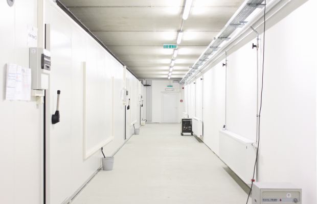 Bild 4: Einlagerung in Klimakammern im HTV Hochsicherheitsgebäude (HTV)