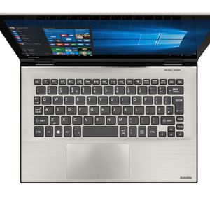 Mit seinem Skylake-Prozessor bis hinauf zu Core i7 mit zwei Kernen ist das Satellite Radius 12 auch ein leistungsstarkes Ultrabook.