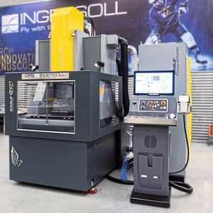 Mit der neuen Baureihe Eagle G50 Competiton ist es gelungen, die Werkstatttauglichkeit der Gantry Eagle 500 mit den Präzi­sionskomponenten der  G5 Precision zu vereinen.(Bild:  OPS-Ingersoll)