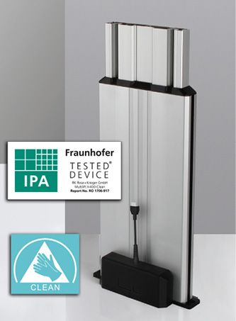 (Der Multilift II Clean wurde gezielt für den Einsatz im Reinraum konzipiert. Bild: RK Rose+Krieger)