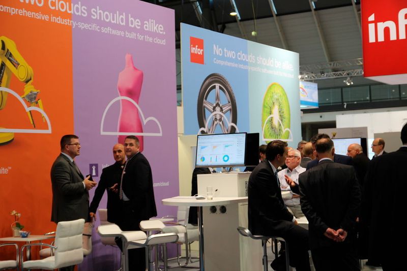 Impressionen der  IT & Business 2015. Die Fachmesse für digitale Prozesse und Lösungen läuft noch bis zum 1. Oktober (Bild: Horn)