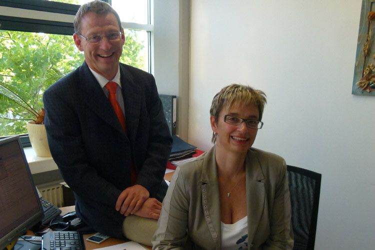 Elke Müller und ihr Bruder Frank leiten seit mehr als zwei Jahrzehnten zusammen mit ihrem Vater die Automobilgruppe Müller. (Foto: Lulei)