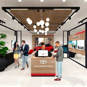 Das Customer Hub ist künftig die erste Anlaufstelle für Kunden.(Bild:  Toyota)