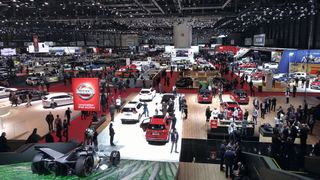 Blick auf den Genfer Autosalon 2019. Nach vier Jahren wird 2024 wieder eine Ausgabe der Traditions-Messe stattfinden – jedoch deutlich kleiner als zuletzt. (Bild: Sven Prawitz/Vogel Communications Group)