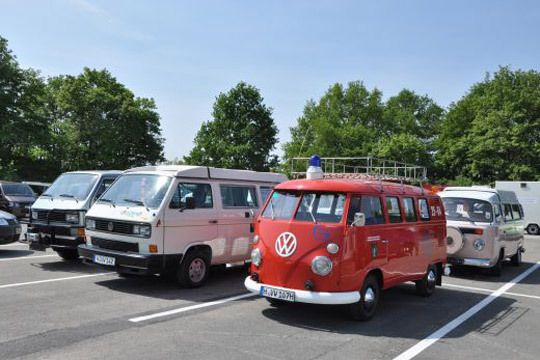 Zum Tag der offenen Tür am 7. Mai öffnet VW Nutzfahrzeuge mit einer Oldtimerpalette die Geschichtsbücher des Unternehmens. (Archiv: Vogel Business Media)