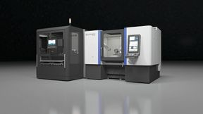 Die neue «IRD-500» mit Roboterzelle: maximale Flexibilität in einer Aufspannung. (Bild: Danobat)