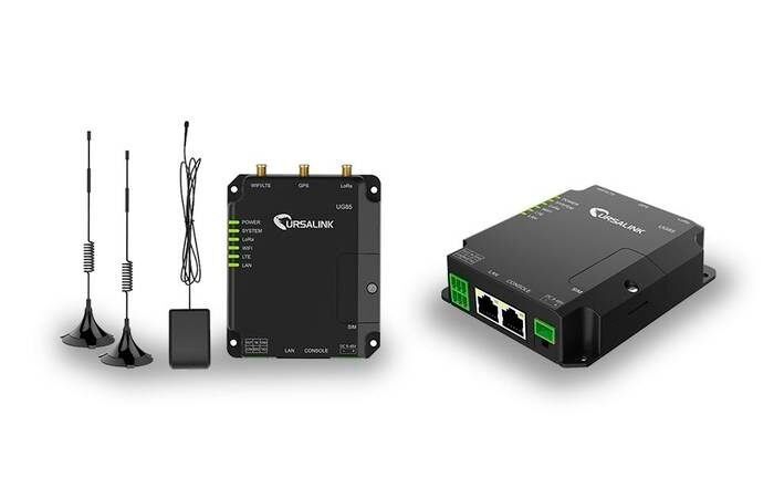 ICP Deutschland bringt mit dem UG85 ein intelligentes und kompaktes Indoor-LoRaWAN- Gateway auf den Markt, das vielfältig erweitert werden kann. Der UG85 wird mit einem 64-bit ARM Cortex A-53 mit 800 MHz, 512MB DDR3 RAM und 8Gb eMMC Flash Speicher angeboten. Acht LoRa-Kanäle basierend auf dem Semtech SX1301 Chipsatz stehen zur Verfügung, die im Frequenzband für das jeweilige Ziel-Land ausgeliefert werden können. Der UG85 unterstützt die Version V1.0 Class A und C sowie V1.0.2 Class A und C und hat eine Reichweite von maximal 10 km. Standardmäßig stehen ein 10/100/1000 Base-T Netzwerkanschluss, ein serieller RS-232 Anschluss, ein digitaler Eingang sowie ein Ausgang zur Verfügung. Die Gateway-Funktionalität lässt sich optional um 3G/4G-Mobilfunk mit Dual SIM Slot und IEEE802.11 b/g/n/ac-WiFi erweitern. Ferner steht GPS mit einer Genauigkeit kleiner 2,5 Meter als optionale Erweiterung zur Verfügung. (Halle 1 / 1-201 )  (Bild: ICP)