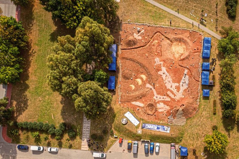 ERC22-Wettbewerbsgelände: Ein kleines Stück nachgebildeter Mars in Kielce, Polen. (Bild: roverchallenge.eu - ERC, Lukasz Widziszowski)