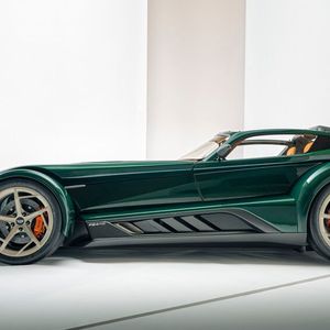 Knapp unter vier Meter ist der neue P24 RS kurz.(Bild:  Donkervoort)