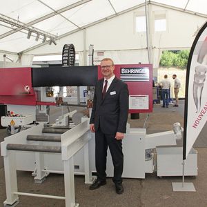 Impressionen von der siebten Erlebniswelt Sägen im Juni 2017 am Behringer-Standort Kirchardt.