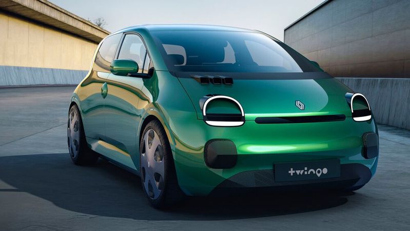 Der Renault Twingo steht vor einem Comeback. Noch ist er aber eine Studie.(Bild:  Renault)