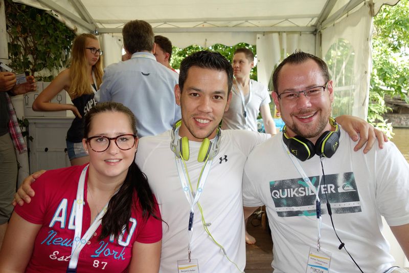 Das Littlebit-Team (v. l.) Christin Keßler, Benjamin Keller und Stefan Teichmann. (Bild: IT-BUSINESS)