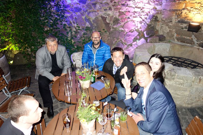 Michael und Gerry haben noch gut lachen - dann passt alles soweit! (Bild: IT-BUSINESS)