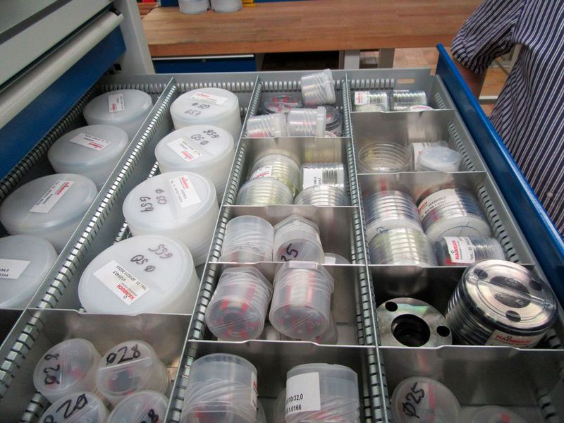 Für jeden Durchmesser den passenden Spannkopf oder Dorn. (Bild: Hainbuch)